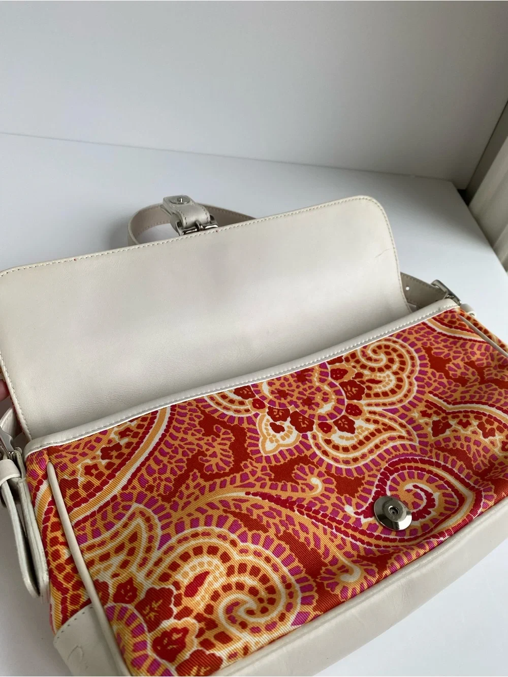 Coach Vintage Italian Paisley Shoulder Bag - Picture 10 of 17